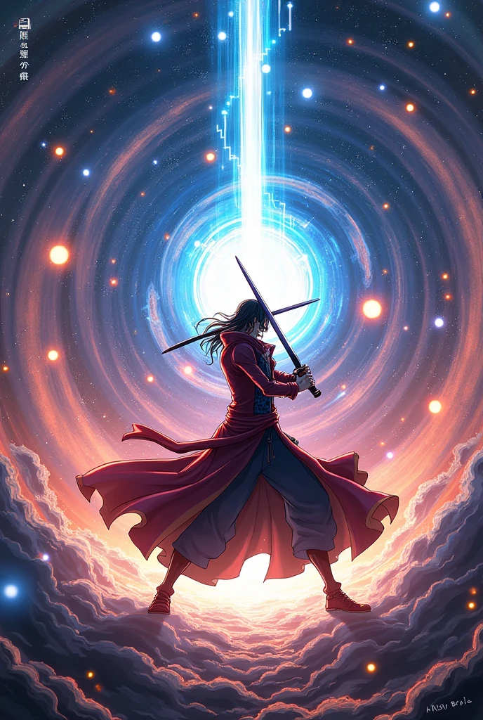 one piece、Three-sword style secret technique、Three thousand worlds