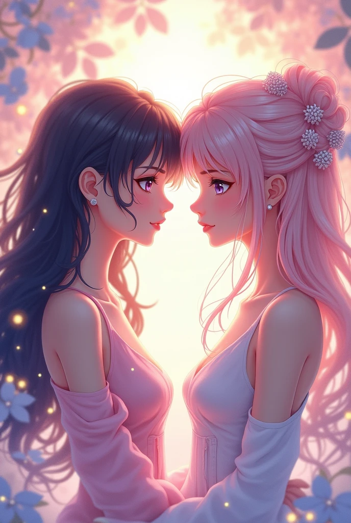 2 woman anime
