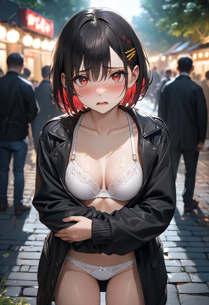 Kitasan Black,smile、looks happy、(naked:1.9),Outdoors、blue sky、(Wearing a collar:1.5)、Earrings、Earrings、bracelet,(masterpiece, Highest quality, Highest quality, Official Art, Beautiful and aesthetic:1.2),(Ultra-detailed),Open your mouth,(Steam coming out of the sides:1.5),(Cowboy Shot)、(Beautiful Face:1.4)、(Peeing:1.5)、Up from the bottom、Sweat、Facing forward,(最高のsmile:1.5)、全naked,Full nudity、navel piercing,Short Hair,((Slim figure))、(3 year old girl)、,(Small breasts:1.5)、shaved pussy,(nsfw:1.5),、(Hands on hips)、Highest quality、Very detailed、Animal ears