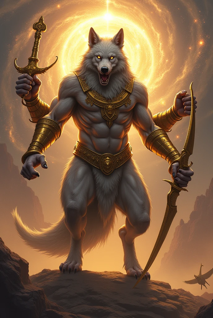 Fusion of alpha werewolf with the four arms of good 10