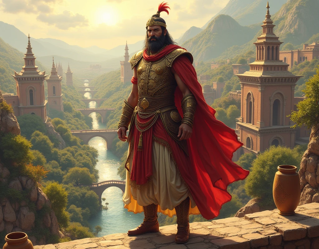 The rajput warrior live his kingdom
