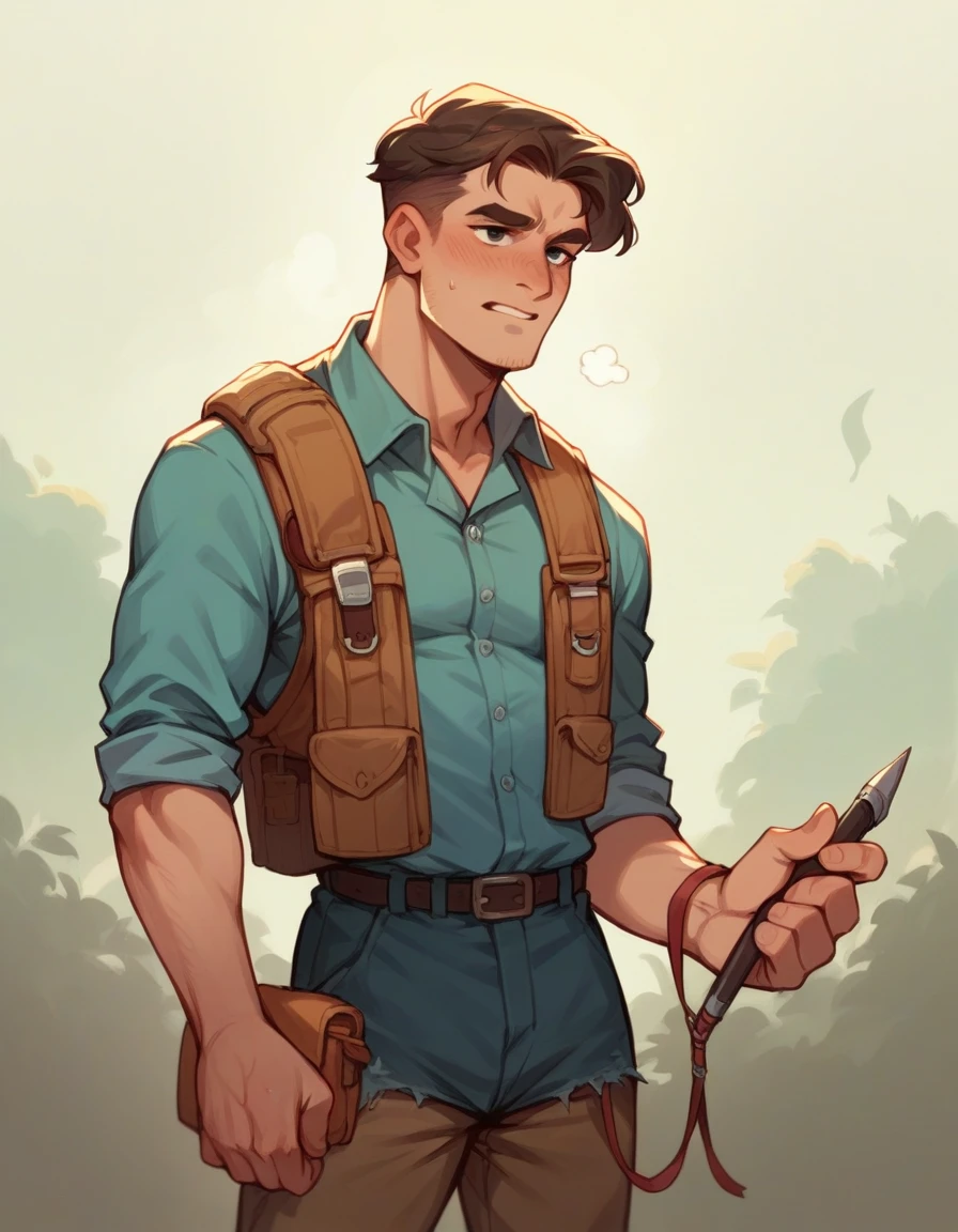 A foreman made his porter his daily horse