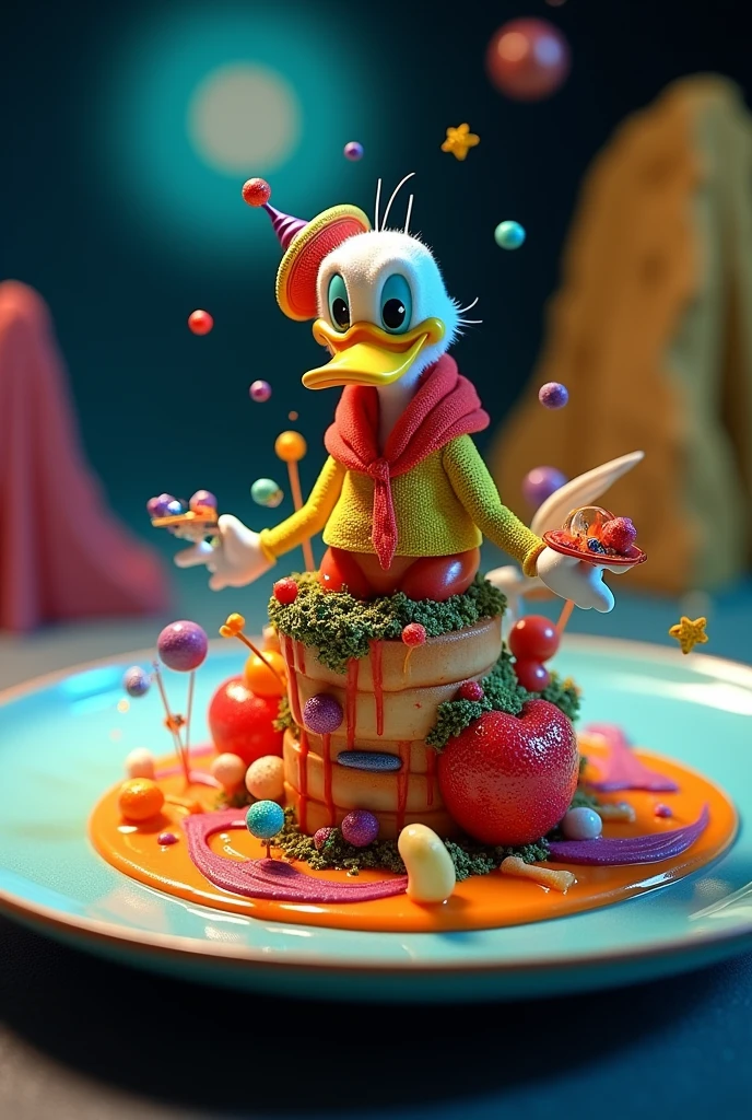 Counselor Dish from Duck Dodgers 