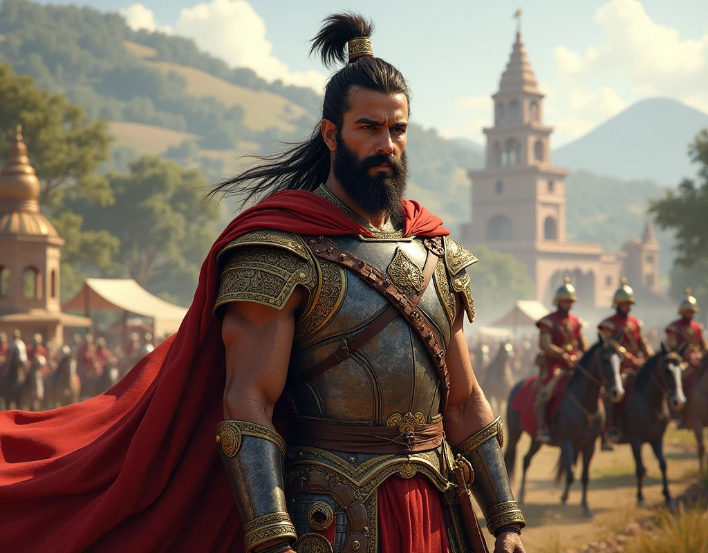 The rajput warrior live his kingdom , the warrior live kingdom , he went 