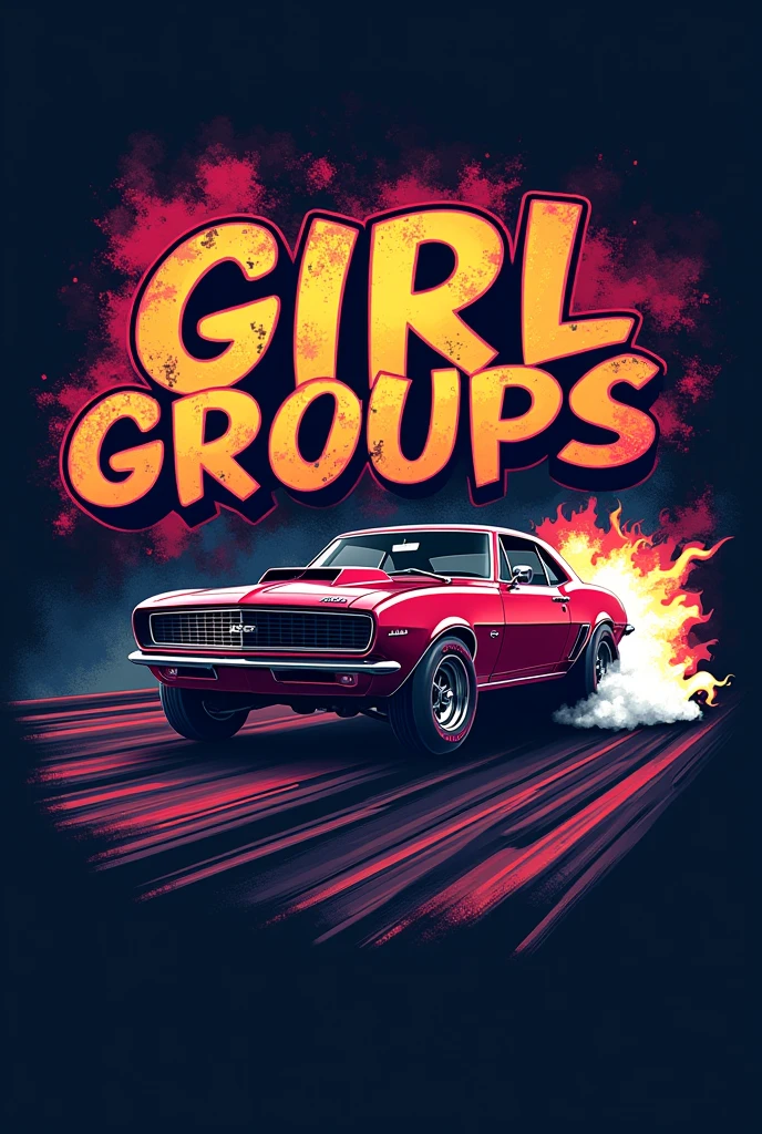 I want a Drag Race logo written "Girl Groups"