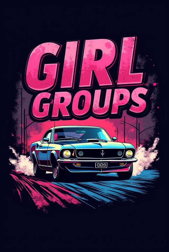 I want a Drag Race logo written "Girl Groups"