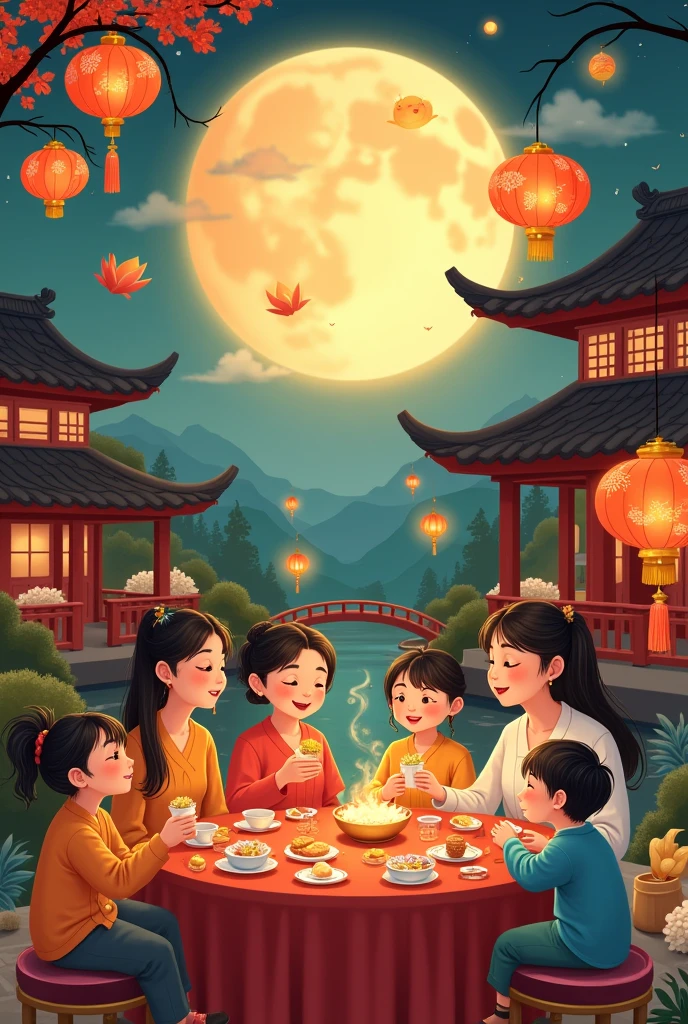 celebrating Mid-Autumn Festival