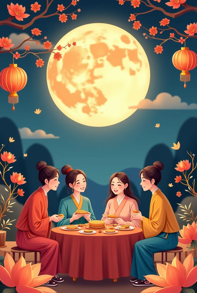 Celebrate Mid Autumn Festival with friends