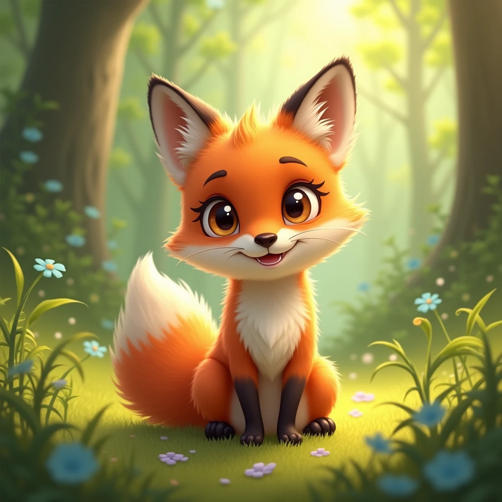 Sweetie fox as a fox
