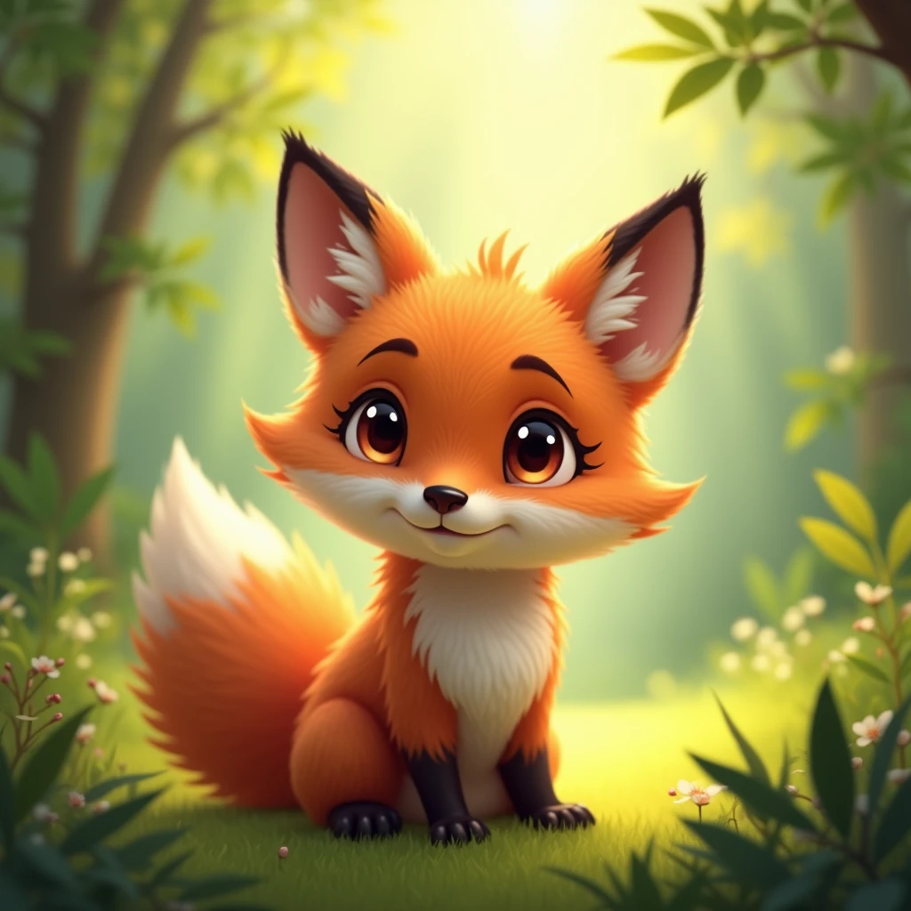 Sweetie fox as a fox