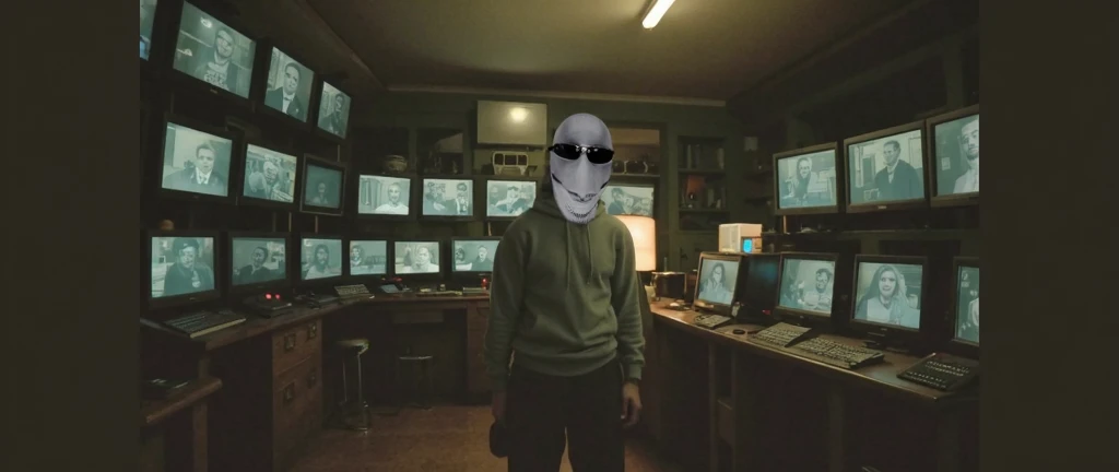 A Dolphin Man: A Man with a Dolphin's Face