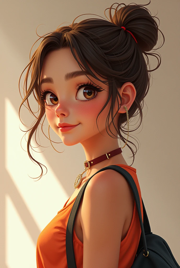 create a girl,cloths,side view
