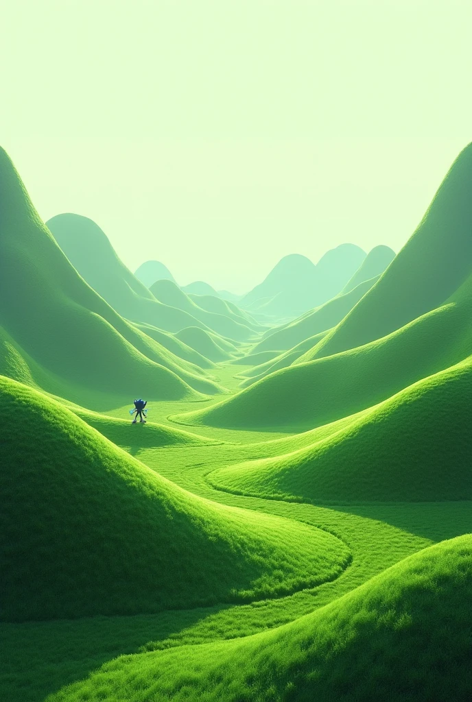 green hill zone the "Sonic gaming universe", panoramic, with every scale, fold and texture meticulously rendered in ultra-high definition, evoking a sense of tangible, realistic presence against a neutral, gradient environment. clean composition,polished photofgraphic,sacred geometry composition, 8k resolution, using cutting-edge Unreal Engine 5 technology to produce an image of unparalleled fidelity, with 4:9 aspect ratio resolution and quality setting 2, scaled to 1000 pixels.