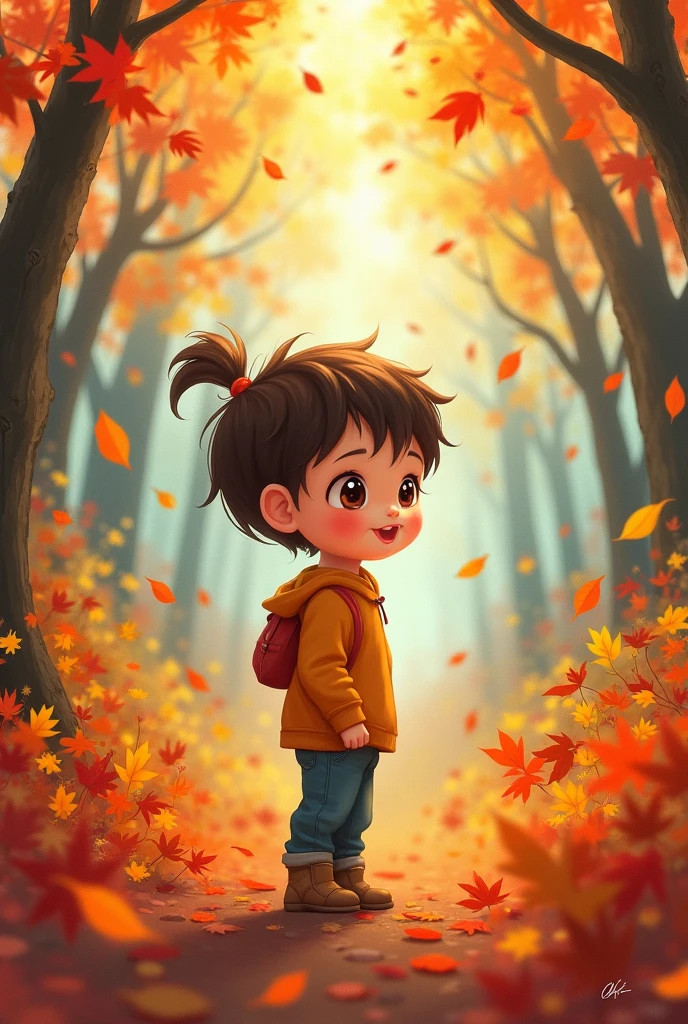 My eyes see colors, big and small,
They watch the leaves in fall. for kids poem