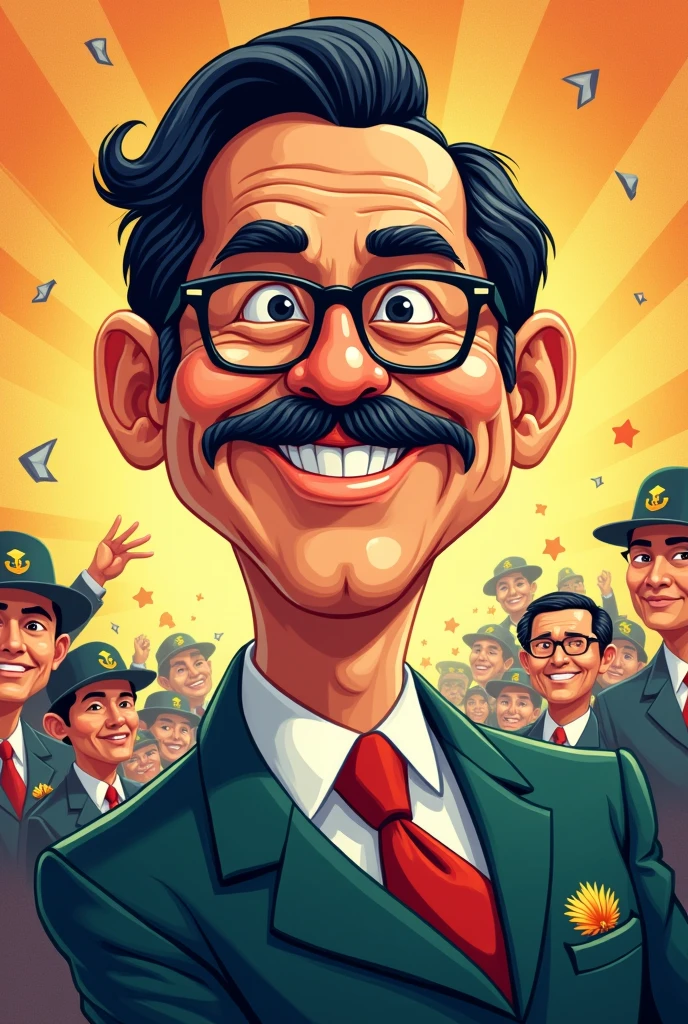 manuel L Quezon cartoon