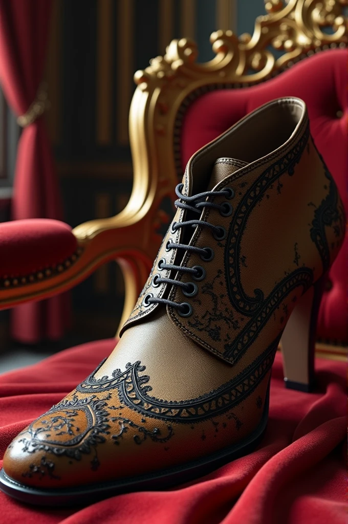 Dominant shoe characterized by being a rentier, idle and dedicated to worldly pleasures 