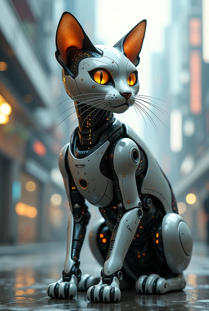 Cat is robot