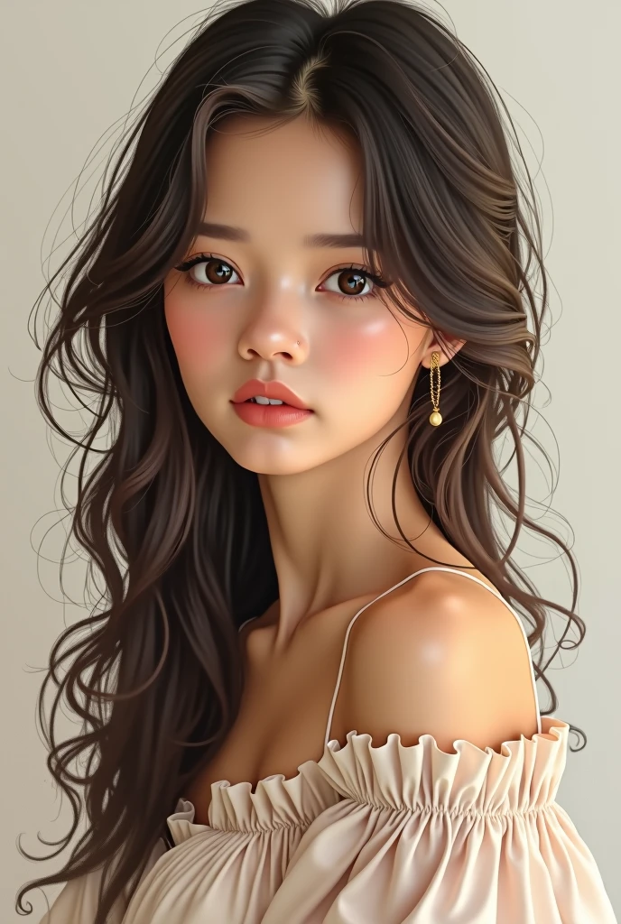 brune mignonne, Realist