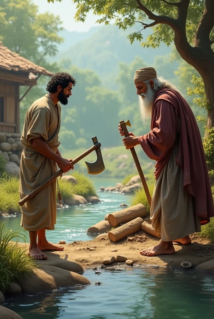 
Once upon a time in a small village, there lived a poor woodcutter named Raju. One day, while chopping wood by the river, his axe slipped from his hand and fell into the deep water. Desperate, Raju sat down and cried. Suddenly, a wise old man appeared and asked what had happened. Raju explained his predicament honestly, saying he couldn't afford a new axe.

Moved by Raju's honesty, the old man dived into the river and reappeared with a shining golden axe. "Is this yours?" he asked. Raju shook his head and replied, "No, that's not my axe." The old man went back into the river and returned with a silver axe. Again, Raju said, "No, that's not mine either."

Finally, the old man brought up Raju's old, rusty axe. Overjoyed, Raju exclaimed, "Yes, that's my axe!" Impressed by his honesty, the old man gifted him all three axes. Raju returned to the village and shared his story, and the villagers learned the importance of being truthful. From that day on, everyone in the village lived by the motto: "Honesty is the best policy," knowing it could lead to unexpected rewards.




I'll create a single image based on a key moment from the story. For the rest, I'll describe how each image could look.

Image Descriptions for the Story "Honesty is Best Policy":
Image 1: Raju, a poor woodcutter, is chopping wood near a river. He is wearing simple clothes and looks focused on his task.
Image 2: Raju’s axe slips from his hand and falls into the river. The river is depicted with clear, flowing water, and Raju looks shocked and worried.

Every day, Sam could hear the wind rustling through the leaves above, whispering stories of the big, beautiful world outside. The sun would shine brightly, sending warm rays of light down into the soil. Sam felt the w
One day, an old, wise tree overheard Sam's worries. The tree had seen many seeds grow into strong plants and knew that every plant's journey started the same way—small and uncertain. With a gentle voice, the tree said, "Little Sam, do not b