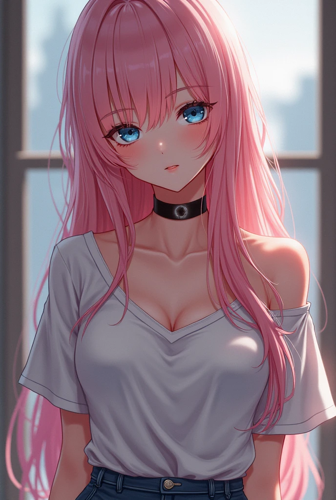 ,pink hair 28 year old girl,zelda, earrings , 、Face Real,(Wearing a white T-shirt)、Open your mouth wide to the maximum、Sit on the bed、Look straight up and look at us、deep v neck, Cleavage emphasis,(Super large zoom of chest)、no BRA、sexly, dripping on breasts, sweating, licking her lips, erect nipples, wet tshirt