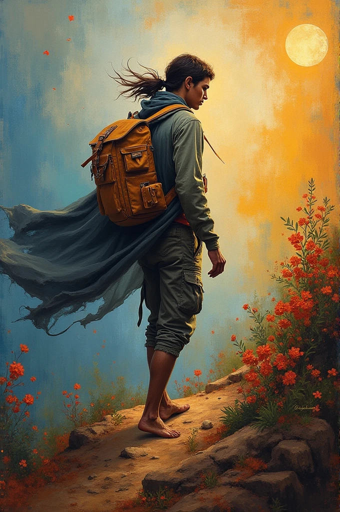 A painted artwork expressing the pursuit  