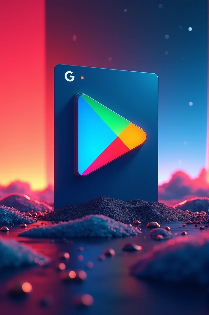 Create play store gift card selling banner