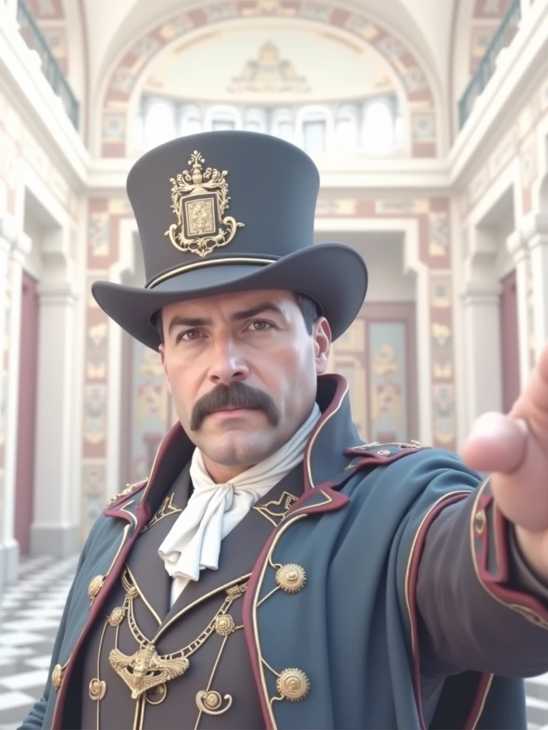 The famous poster of Uncle Sam Needs You but dressed and set in the 17th century Castilian