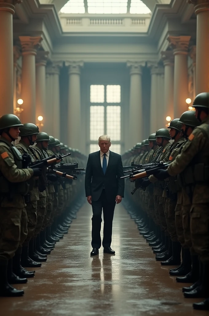 Army vs politicion