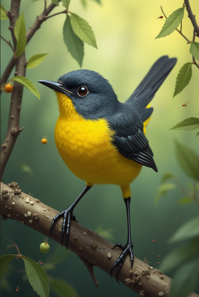 Yellow rump cap