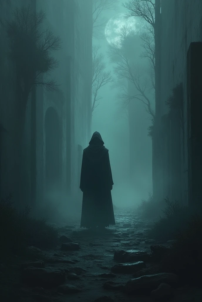 Create a cover for a book, that shows legacy of shadows