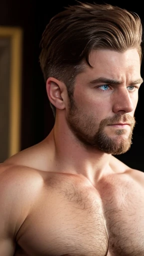 An Irish Apphus man focus on the face