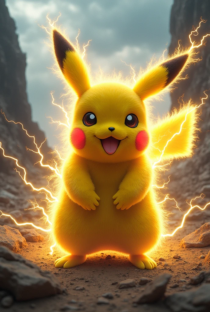 Pikachu&#39;s Super Saiyan state