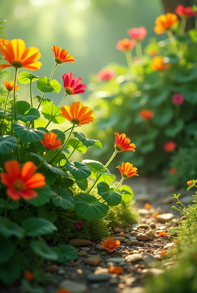 Nasturtiums  plant