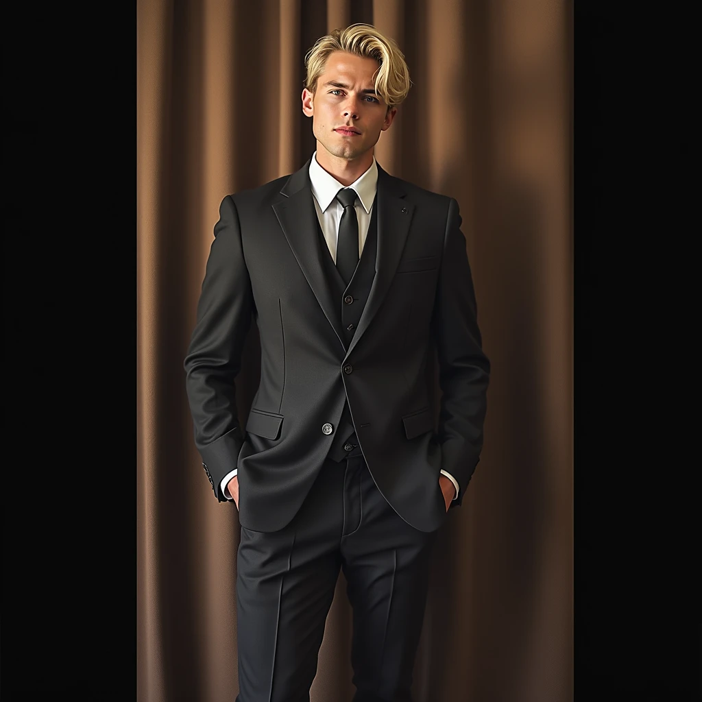 Handsome young male Blonde whole body suit アルコール
suitを着ろ Drunk Alcoholics