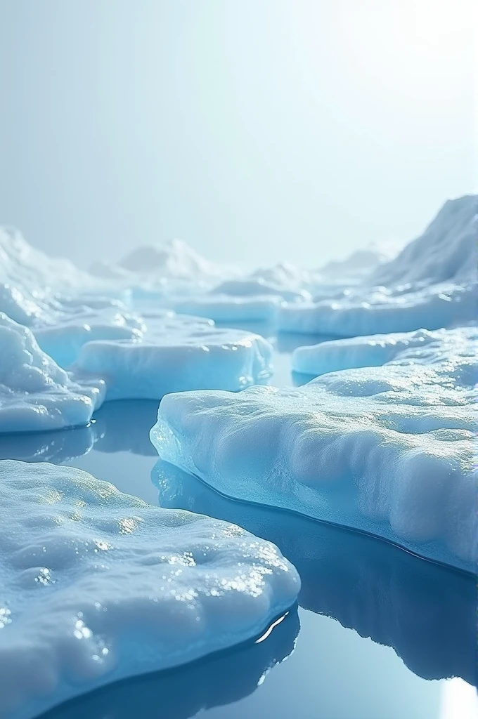 Melting ice