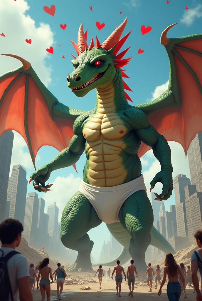 [uploaded e621], by Pino Daeni, by Ruan Jia, by Chunie, by Alayna Lemmer, by Carlo Galli Bibiena,
solo male (((vivid dark green and gray and yellow dragon))) with (lizard head) and (gray chest) and (clear eyes), ((he has fine penis)),
(full body), [nude], (((detailed Chunie dragon))), (detailed Chunie lighting), (detailed penis), (detailed lizard scale), (detailed Mystikfox61 skin),
(cinematic lighting), [detailed ambient light], [detailed face and eyes], (front kneeling at street corner with advertisement on the wall on full moon night), [starry], (detailed water),
(((half body shadow))), (((backlighting))), (((crepuscular ray))), ((looking at viewer)), (((front view))), [front crotch view],
[gray natural lighting], [ambient light on the belly], [higher body and limbs detail], [higher penis detail],
[realistic proportions], [explicted], [sharp focus], (questionable consent), ((masterpiece))