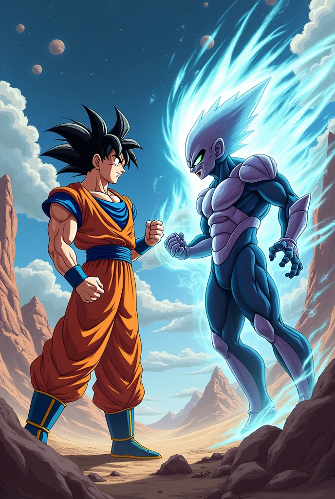 Goku and ben 10 fight
