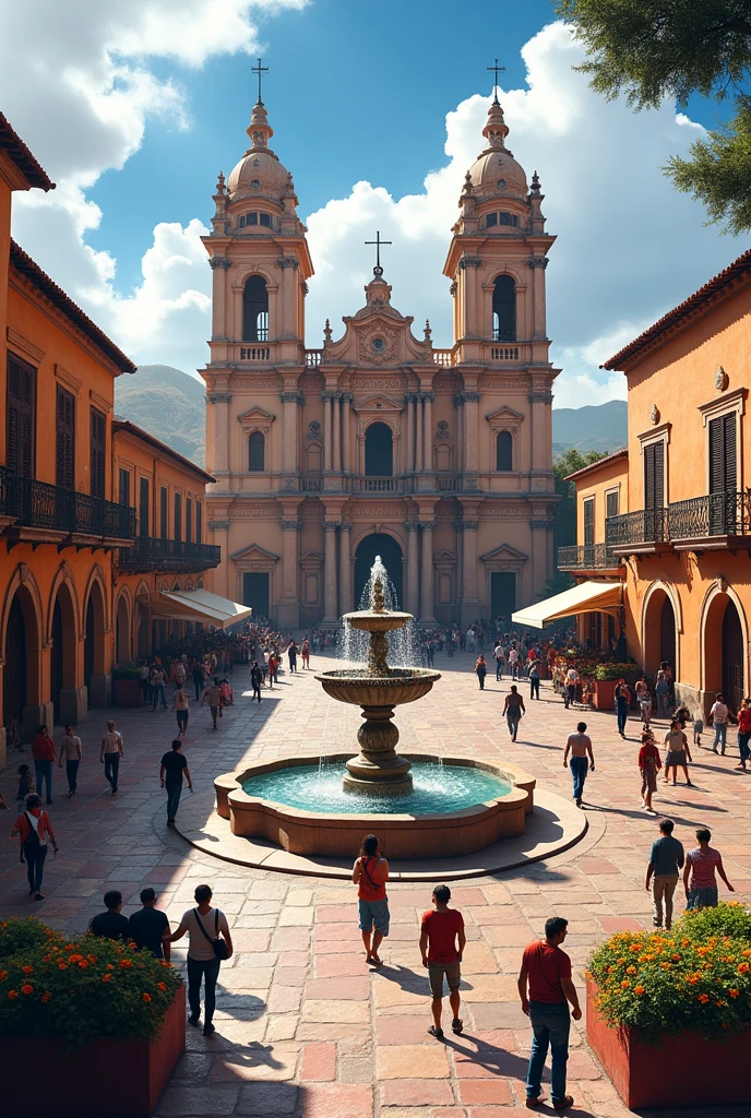 Arequipa main square 

