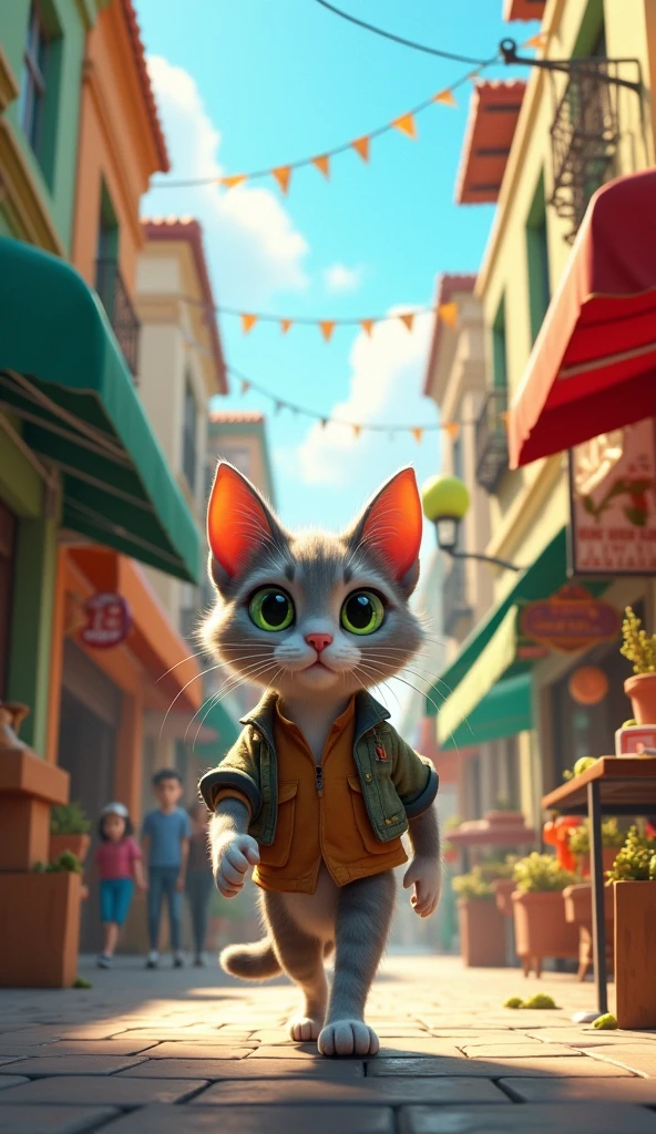 
In a bustling neighborhood, There is a cat named Whiskers who is known for his remarkable work ethic.. 
