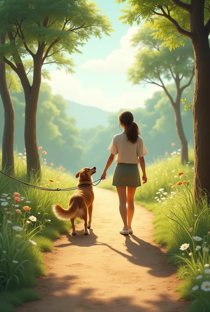 I'll take you for a walk