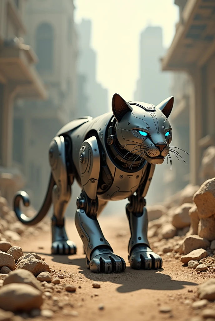 Wall-e style panther