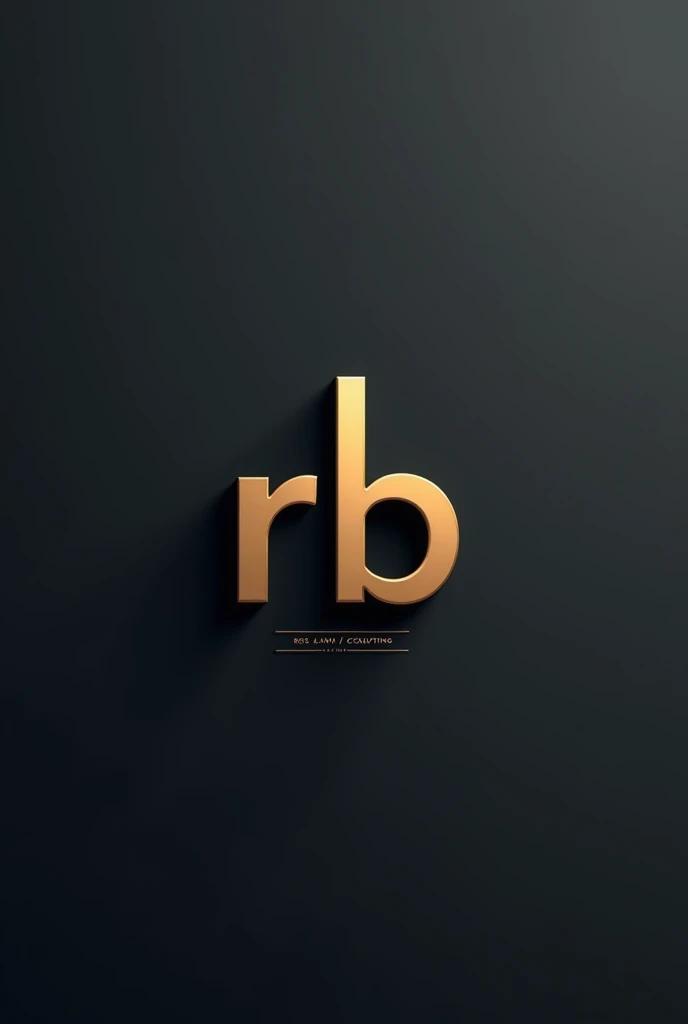 Logo with a dark gray background and two centered letters, RB in gold. Below written in a smaller box is Reis Barbosa law and accounting. 
