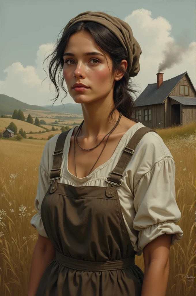 A country wife whose husband is in the city se