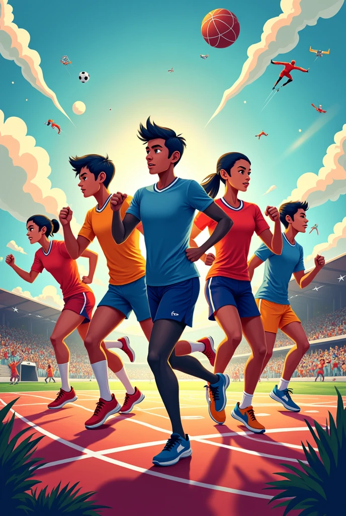 National sports day poster 


