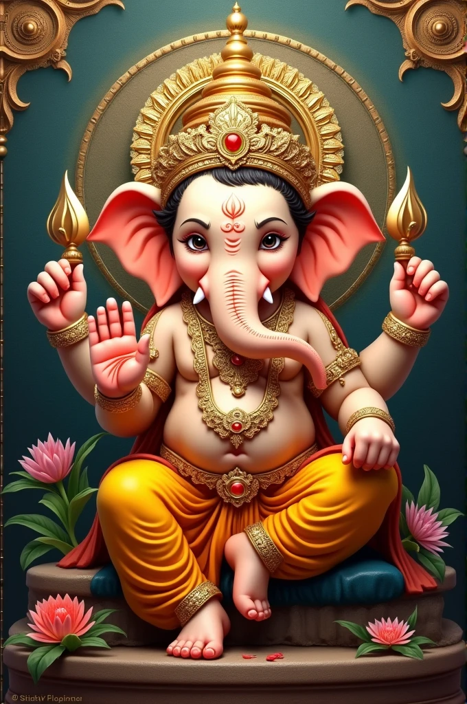 Ram lalla murty avartar of ganpati bappa