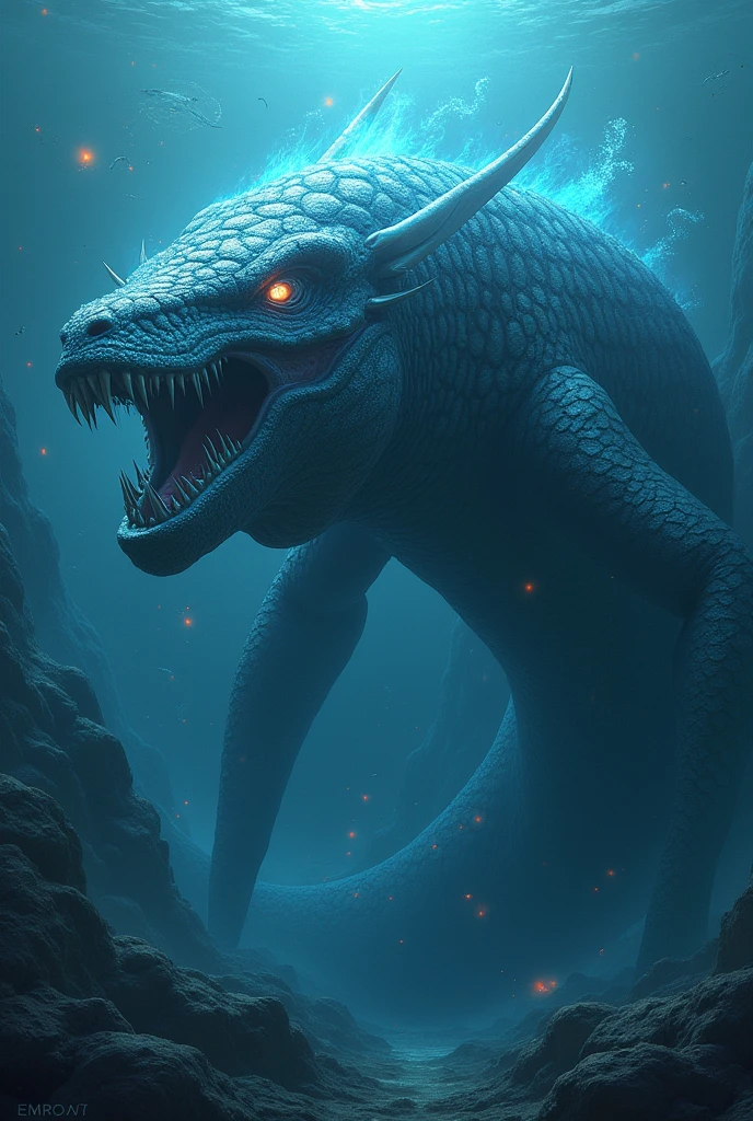Animalistic marine kaiju