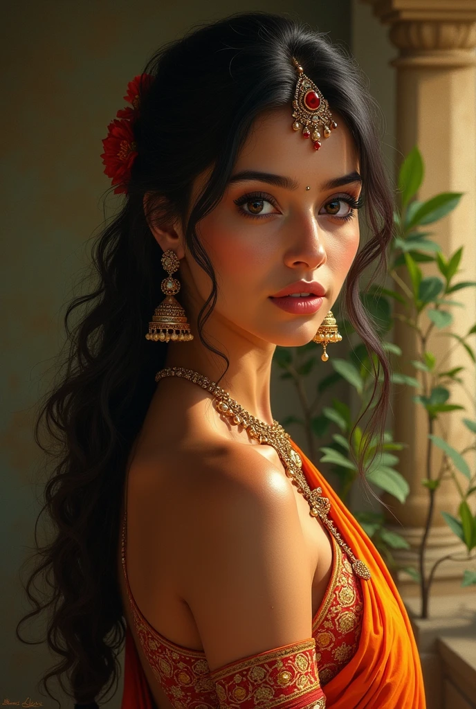 Beautiful girl
But from India