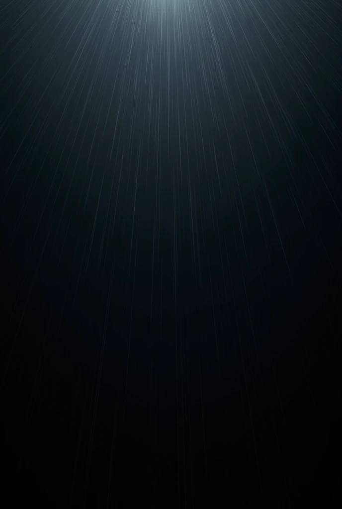Rain with a completely black background