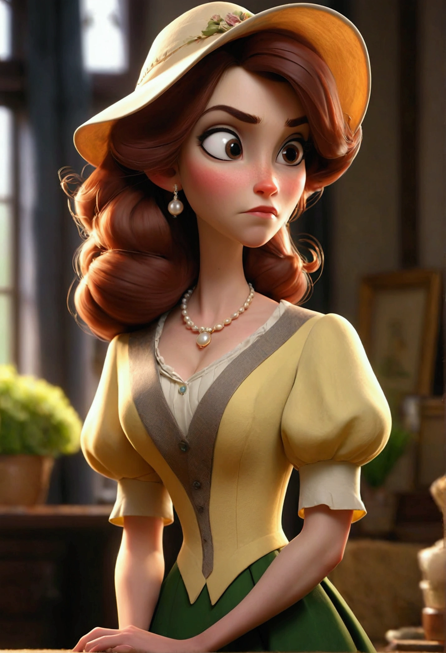 A country wife whose husband is in the city se