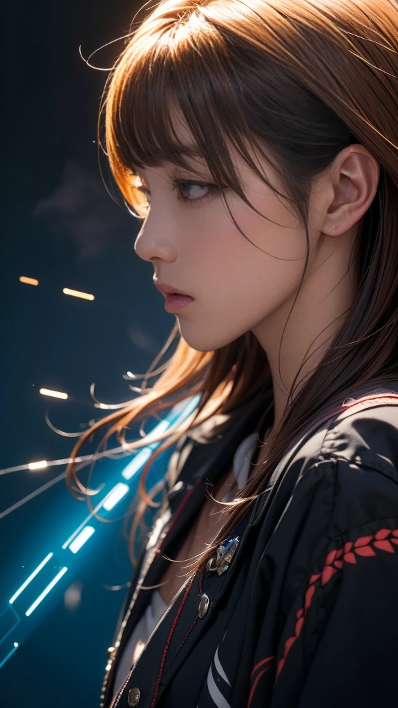 Absurd, Very detailedな,(In 8K:1.3),(masterpiece:1.2)、(Highest quality)、4K、Very detailed、(kinematic structure:1.4)、(Shining Light、Atmospheric lighting), High resolution, Highest quality、(One person:1.4),Very detailedな,Bright colors、Treebreak Production Art、(Warm color Light Source:1.2),high resolution、Excellent image quality、Intricate details,Volumetric lighting,Realはm BREAK、profile、 Very beautiful face and eyes, Beautiful images、 Idol&#39;s face、、(Baby Face:1.4)、Natural Makeup、Big eyes、(Big Breasts:1.4)、(Glowing Skin :1.5)、 (Downtown)、(Black Hair,short hair、Blunt bangs)、(Detailed clothing features、Fits perfectly to the skin、white、Knitted sweater:1.4)、(Detailed clothing features、Fits perfectly to the skin、jeans:1.2)、(Grin:1.2), (Shoot in the back:1.4)、(Nice ass:1.5)、(From below:1.4)
